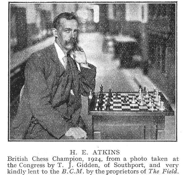 1924 HE Atkins, British Champion