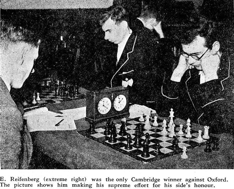 1949 Varsity Match - Reifenberg v Pike