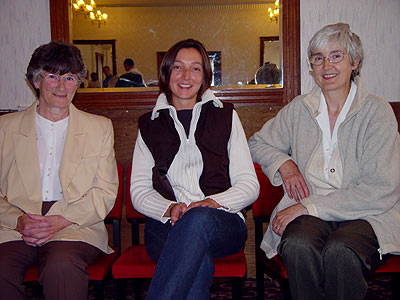 Left to right: Edina Bridson, Clare Furness, Judy Furness