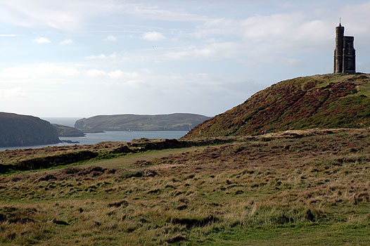 Bradda Head with the Calf of Man in the distance