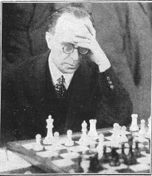 José Raúl Capablanca giving a 30 board simul in Berlin, June 1929