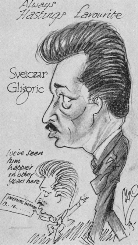 Gligoric cartoon by MAC