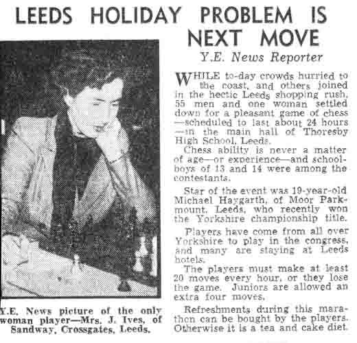 1954 April Yorkshire Evening Post